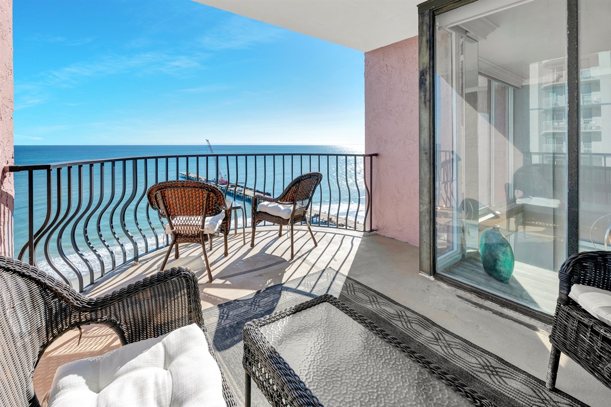 Amazing View from the Balcony!