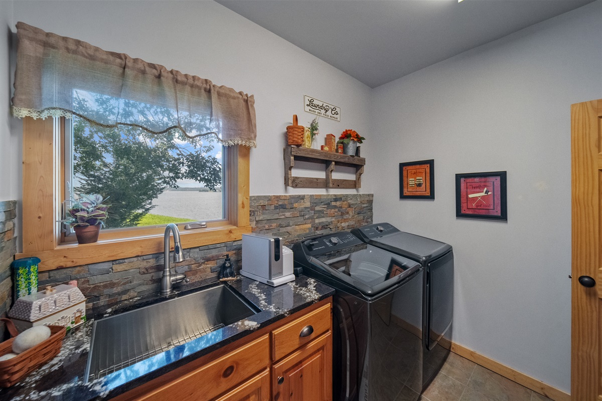 Laundry Room (top floor behind kitchen)