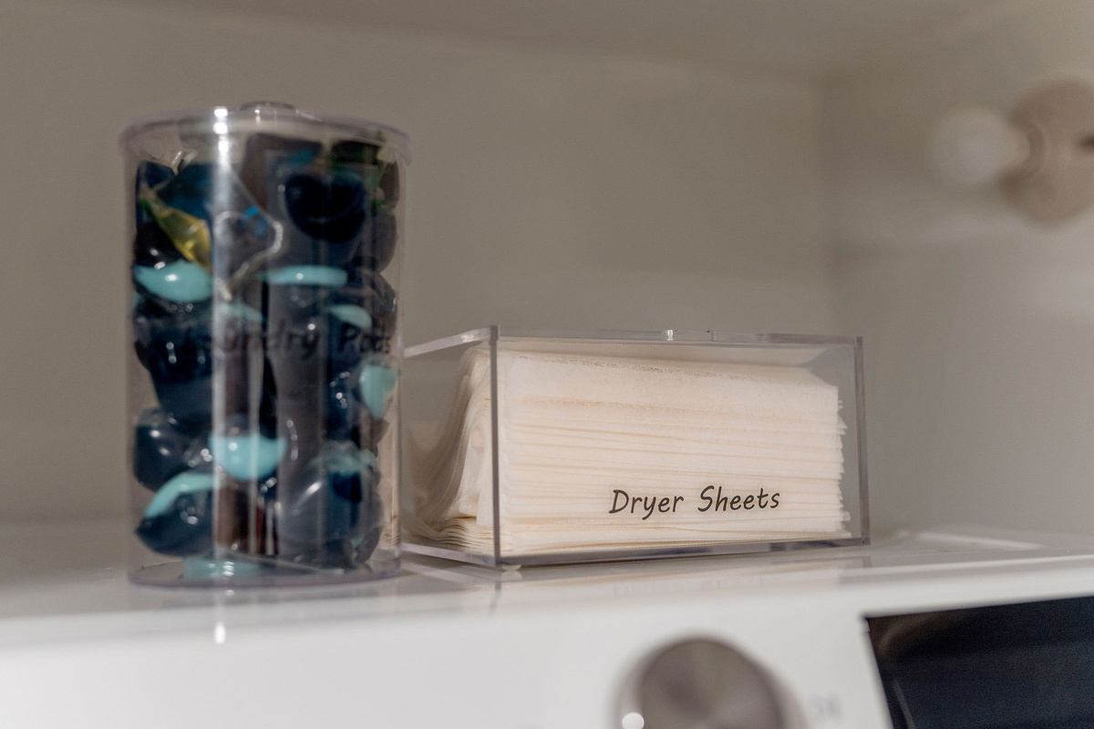 Laundry pods and dryer sheets