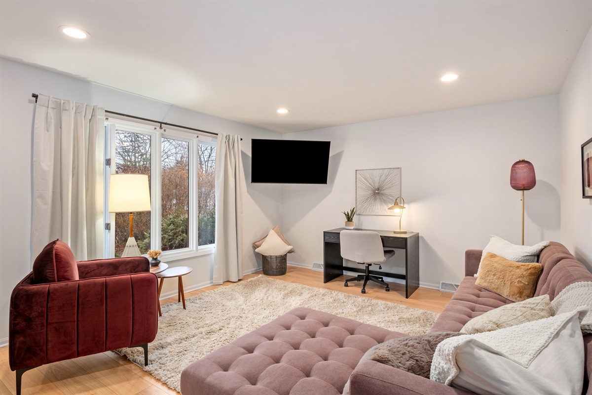 Perfect Spot for Movie Nights
