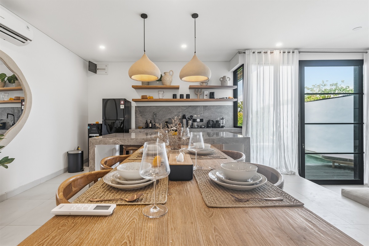 Dining area