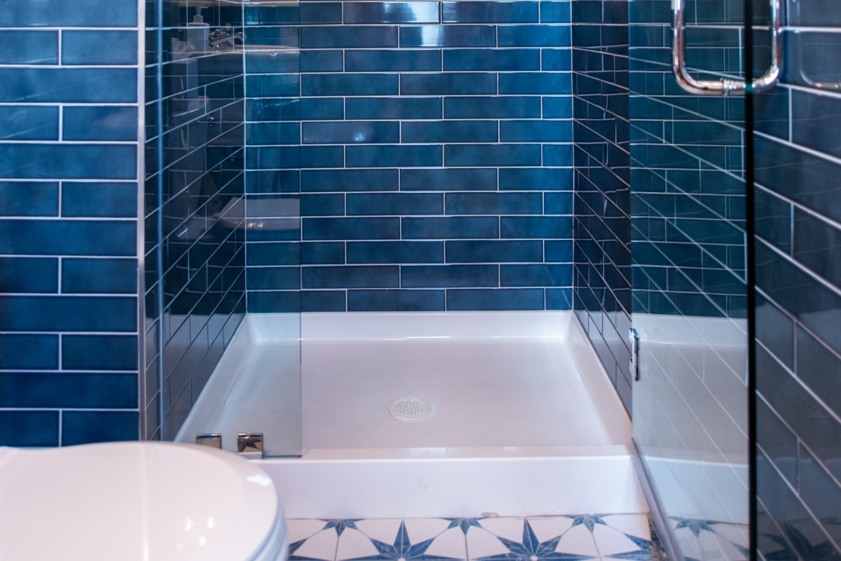 Walk in shower