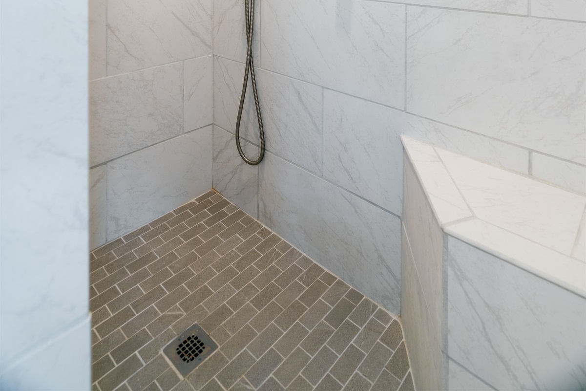 Master bathroom shower