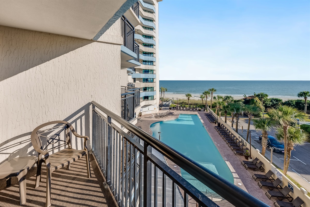 Amazing View from the Balcony!