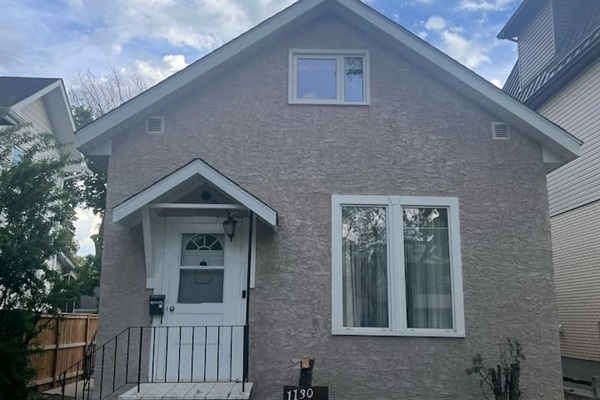 Front exterior view.