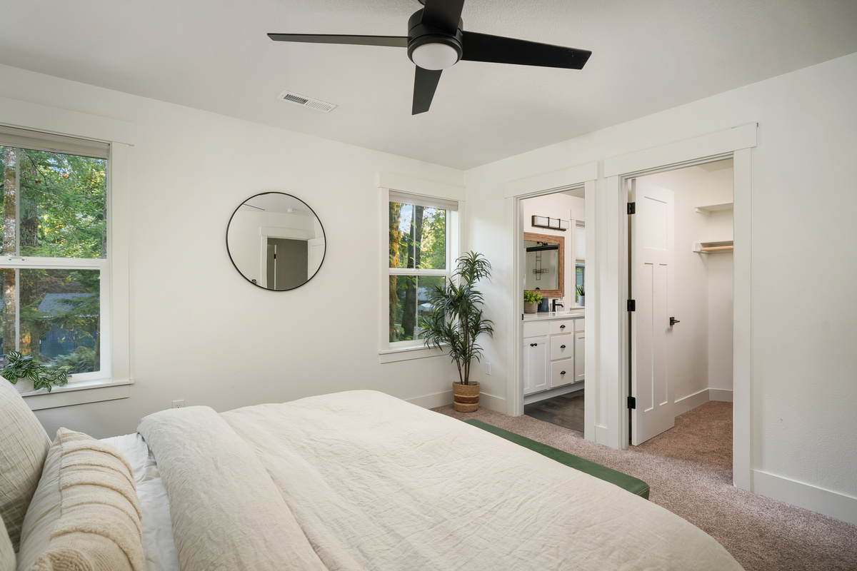 Wake up to walk-in closet space and a private ensuite just steps away.