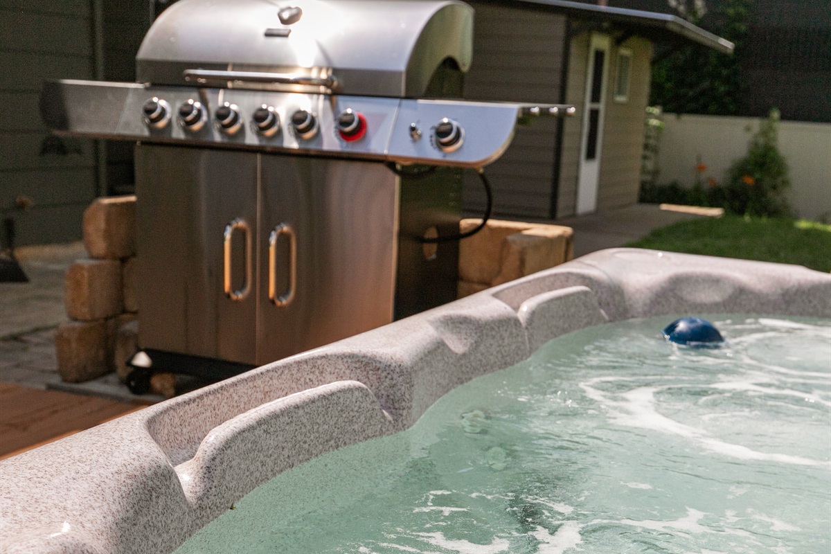 Fire up the gas grill and enjoy cooking outdoors, the perfect way to bring everyone together for a delicious meal.