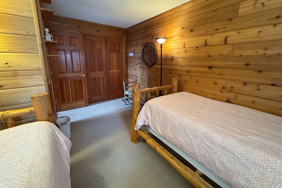 Main level twin bedroom #5