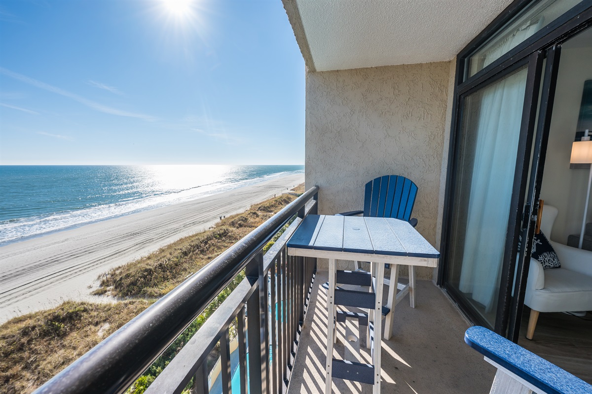 Amazing View from the Balcony!