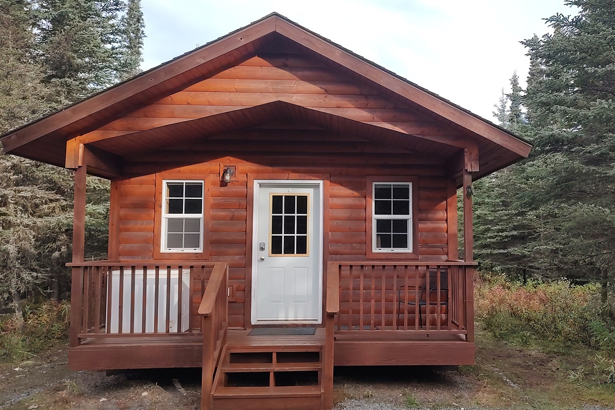 Front of Cabin - Summer
