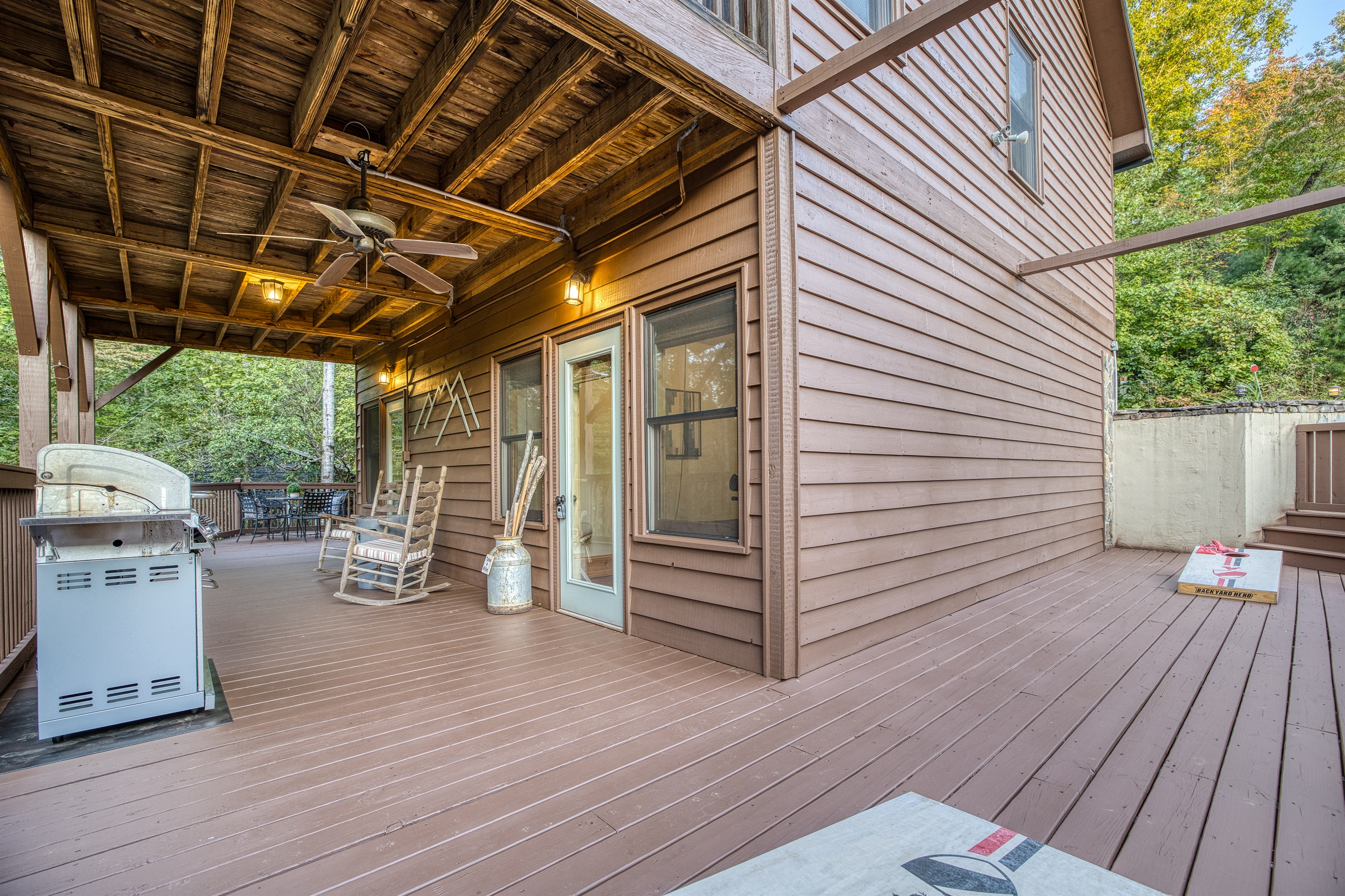 Plenty of outdoor decks