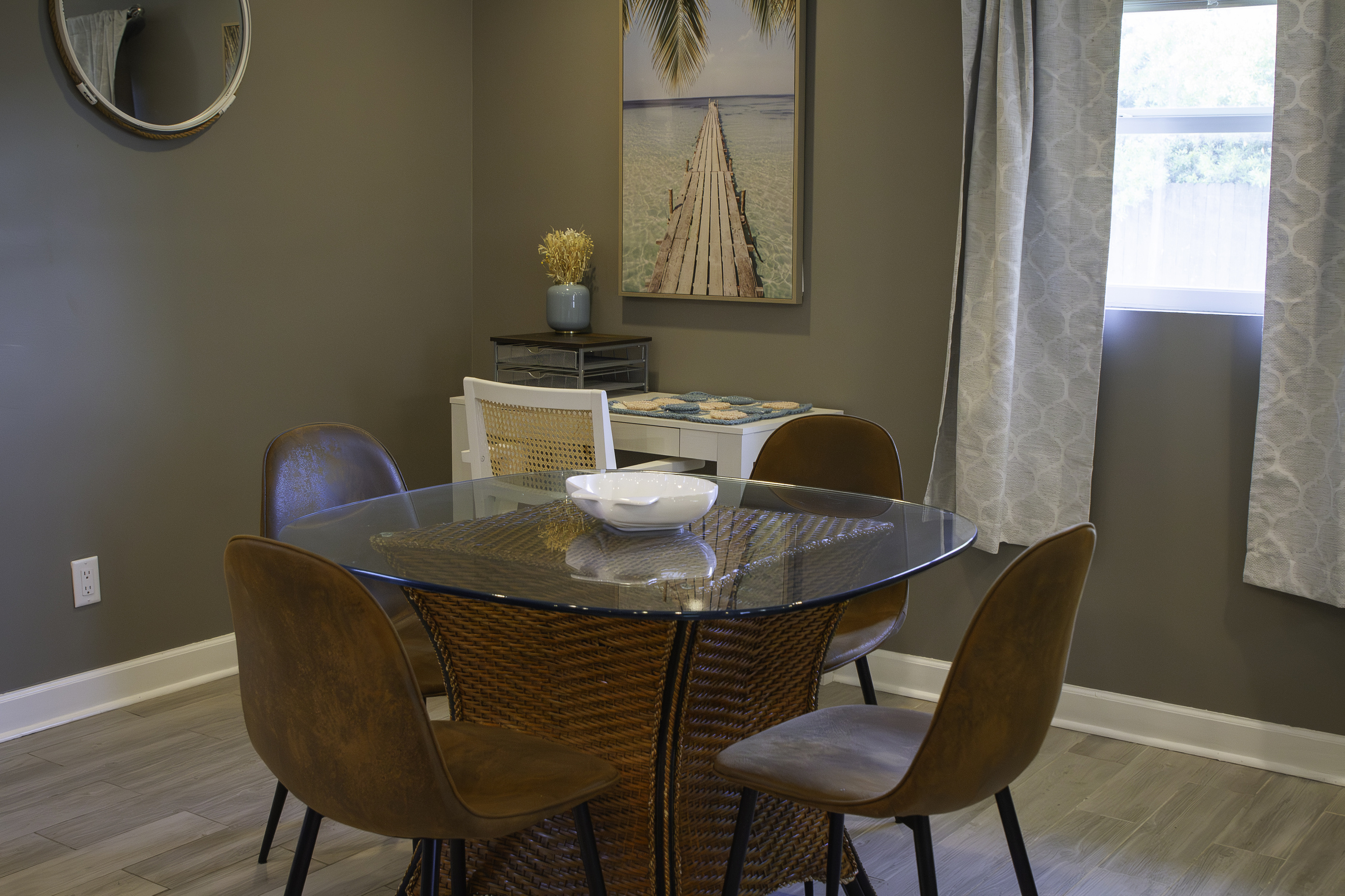 A view of our dinning area