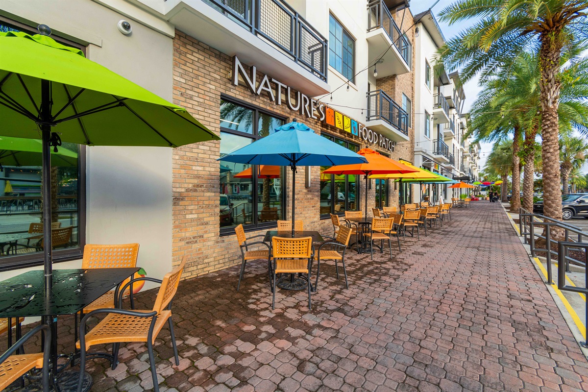 Quaint shops and eateries Downtown