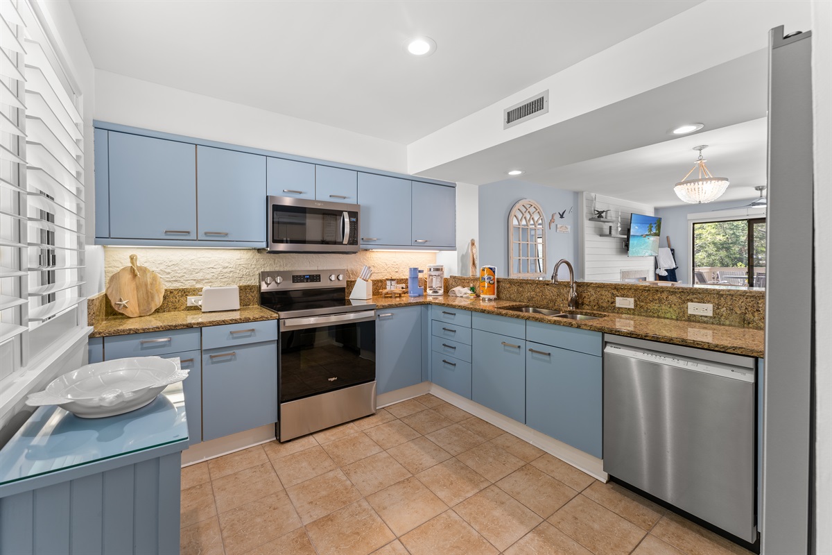 Well appointed Kitchen