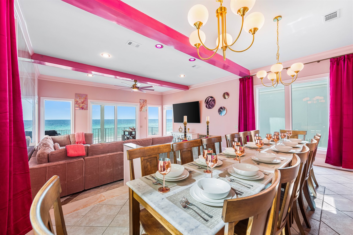 Beachfront Dining Room | Second Floor