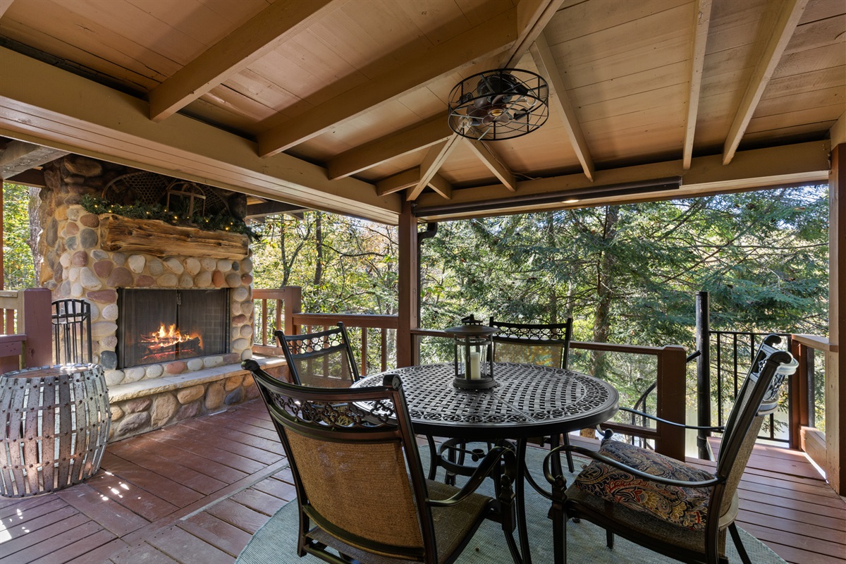 Outdoor Fireplace