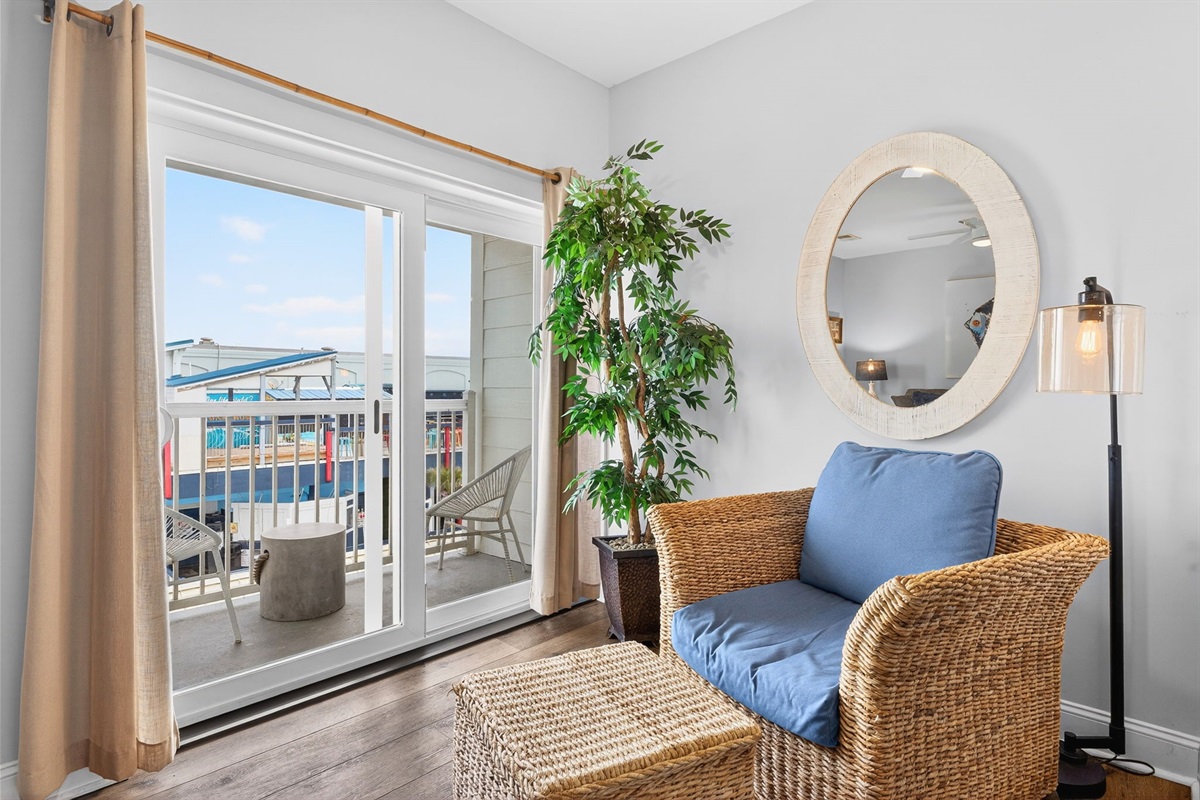 Reading Nook | Crescent Moon, 301 Oceanview | Isle of Palms, SC | IOP Escapes Vacation Rentals