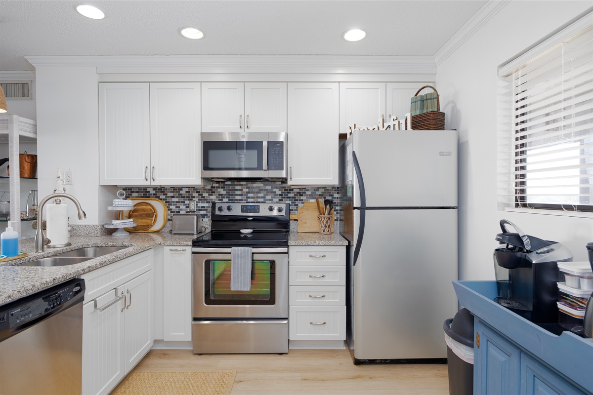 Stainless steel appliances