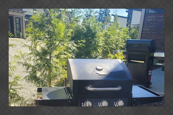 Propane BBQ. Get grilling!