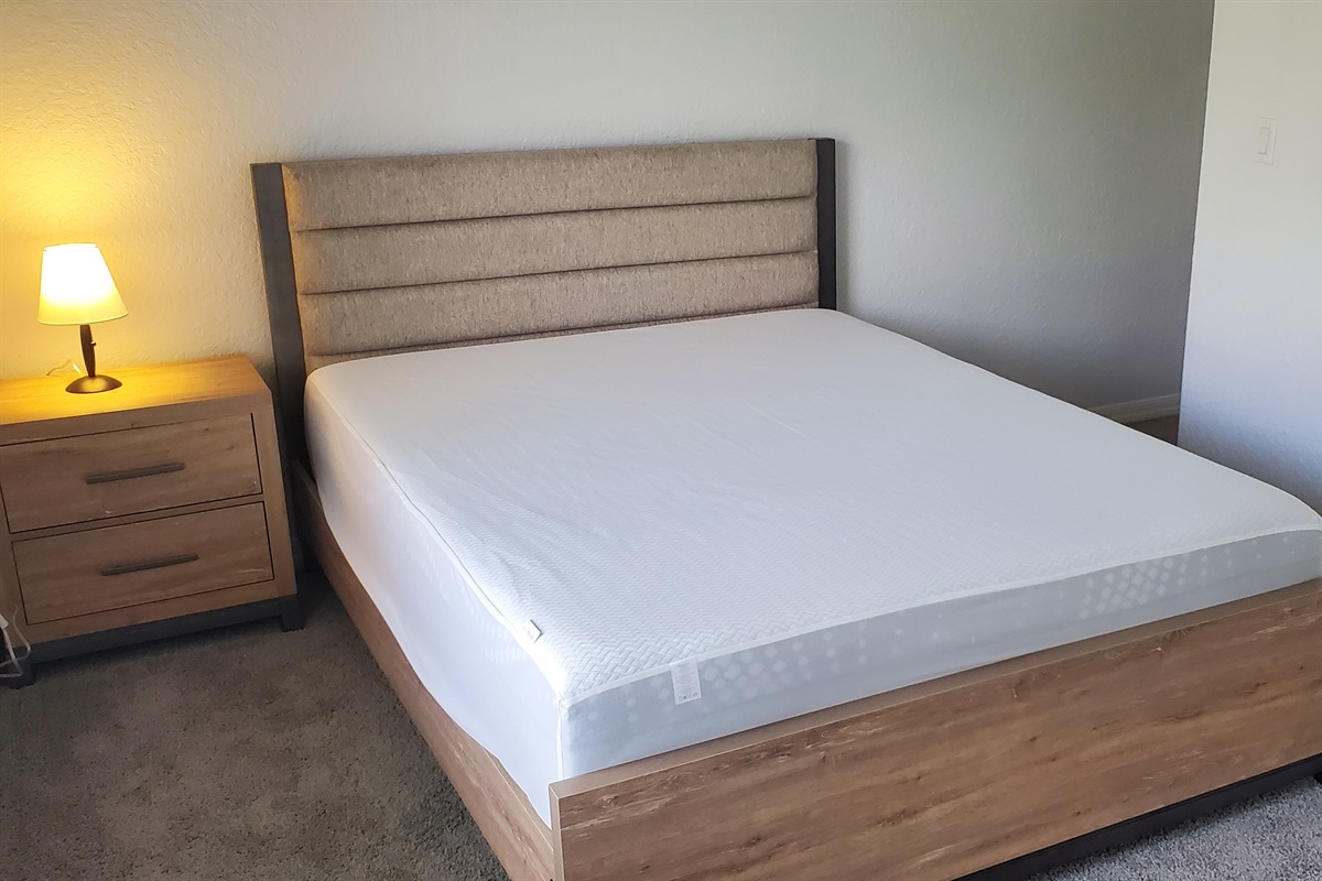 Queen bedroom with private full bath
