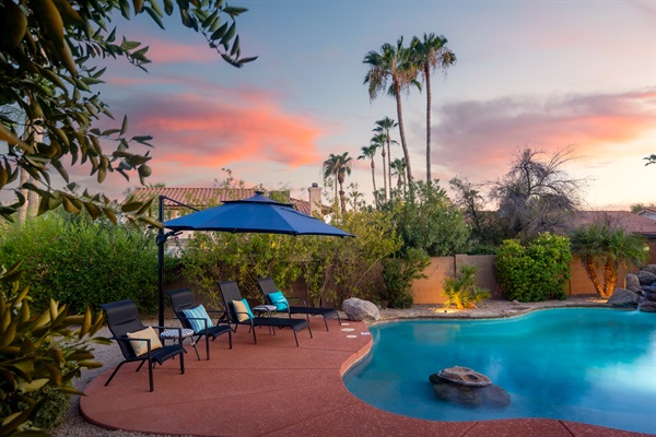 Relax in resort like luxury, but totally private.