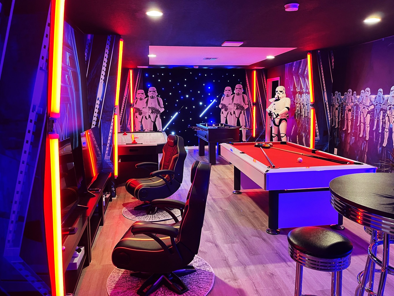 Star Wars Theme Game Room