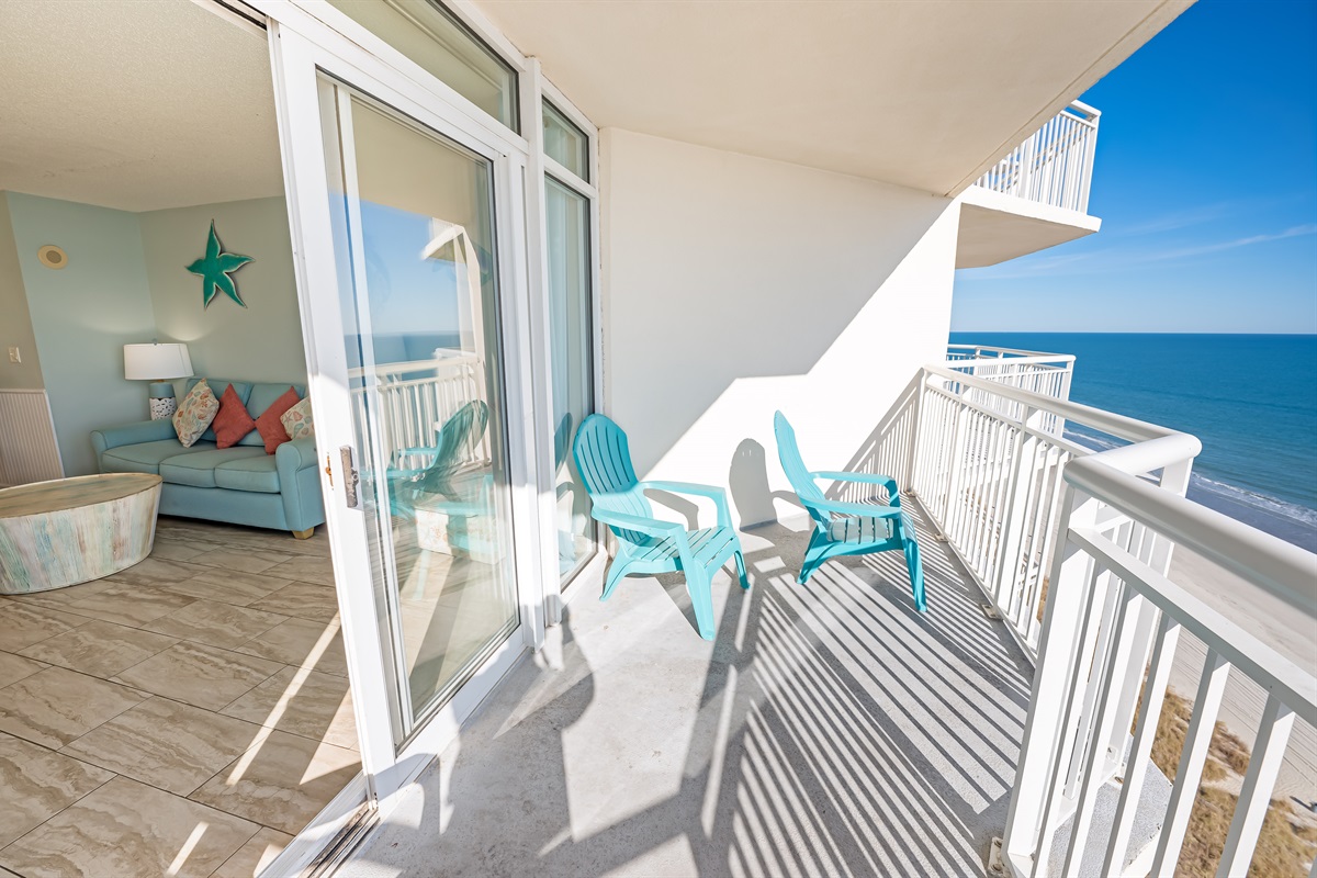 Breathtaking Views from Balcony!