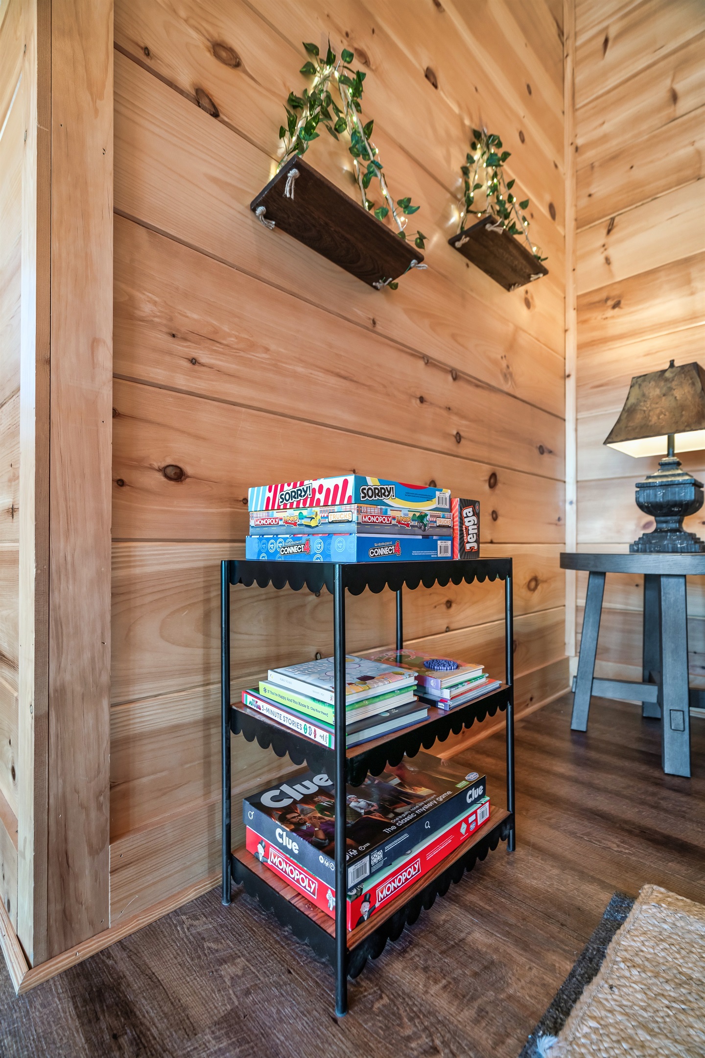 Plenty of books and games to enjoy!