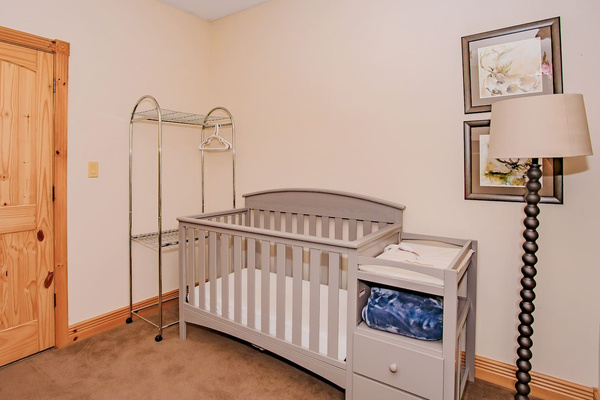 Crib and changing station give your youngest a cozy corner, Splashing at the Bluff