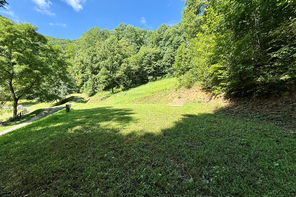 Relax and enjoy peaceful pasture views from your site.