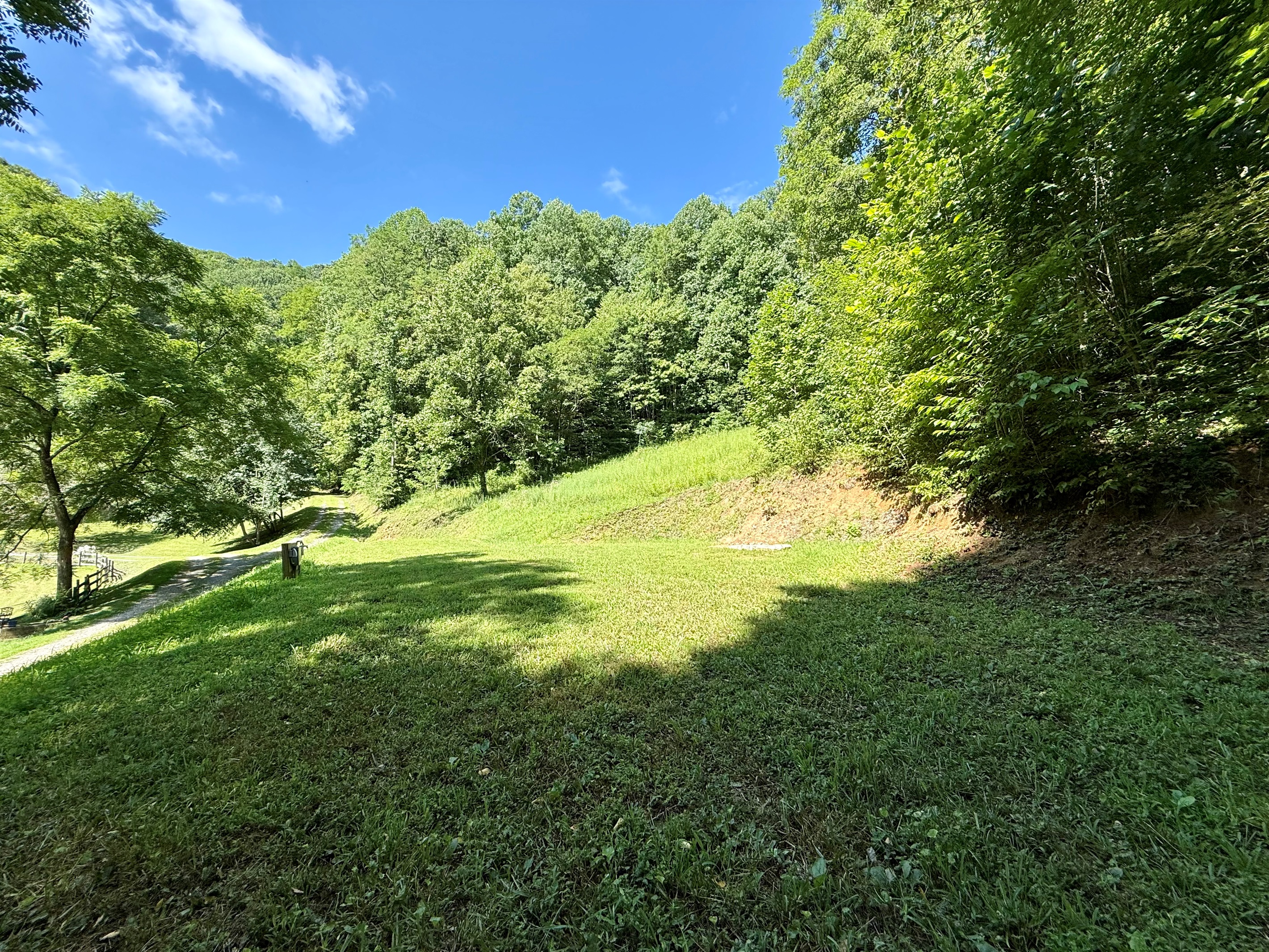 Relax and enjoy peaceful pasture views from your site.