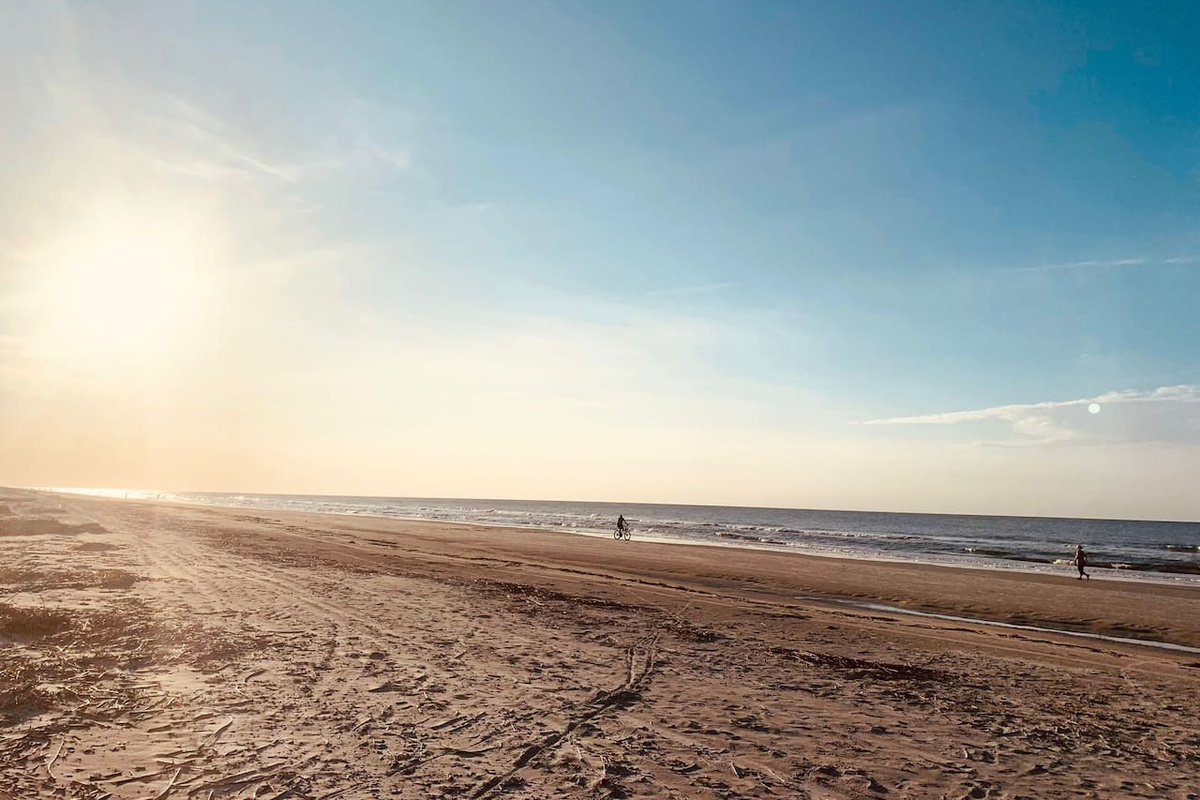 Morning on the beach