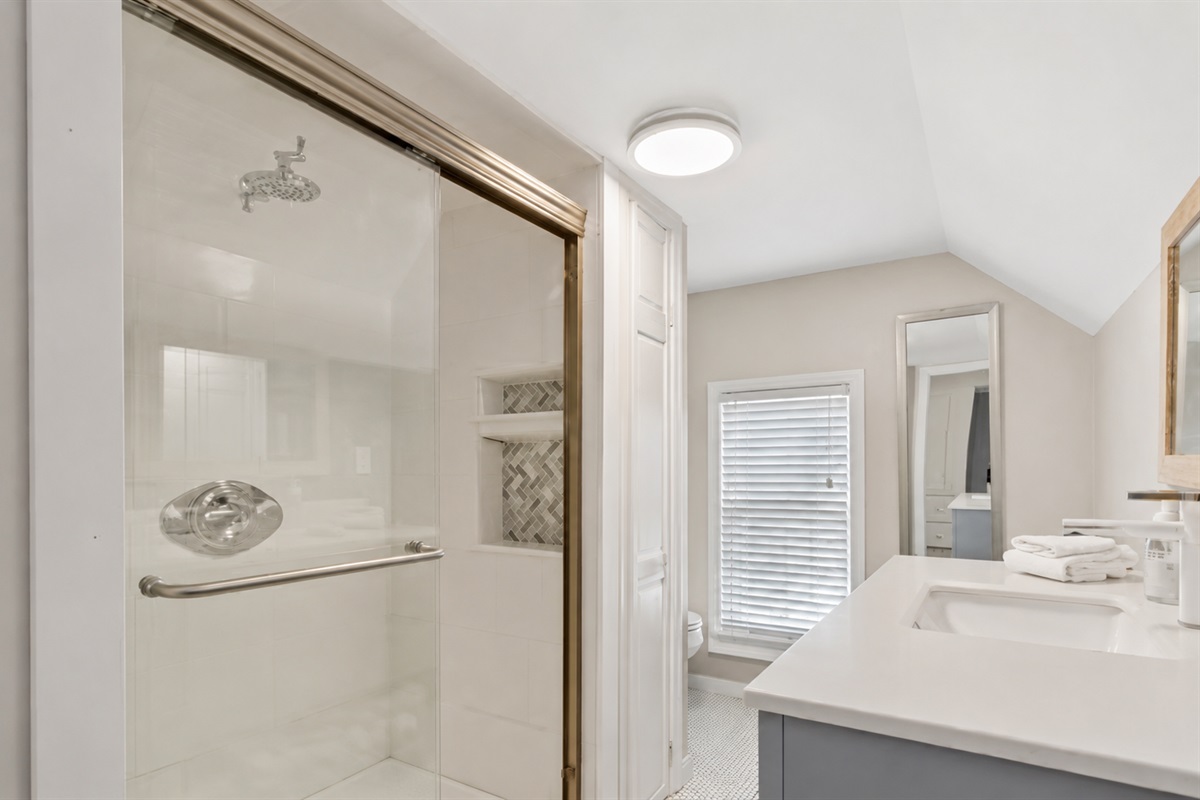 Upstairs bathroom
