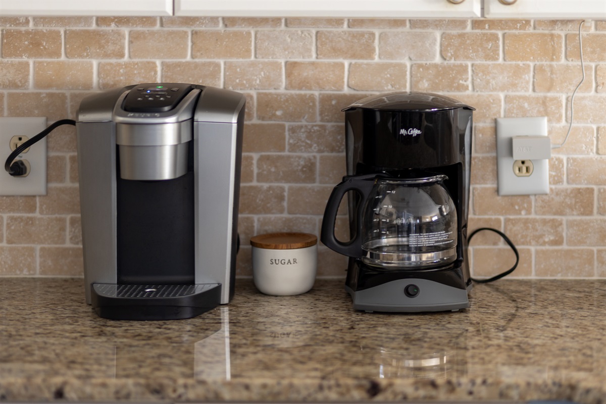 Keurig and Regular Drip Coffee Makers