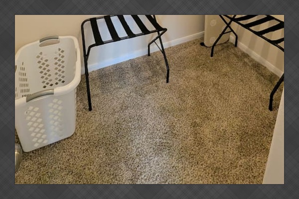 Large walk-in closet includes: 
* iron and full size ironing board
* two luggage racks
* laundry hamper
* hangers
* extra pillows and bedding 