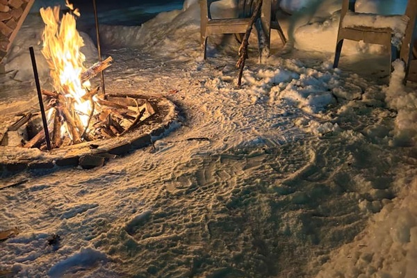 Great picture of a campfire we had.