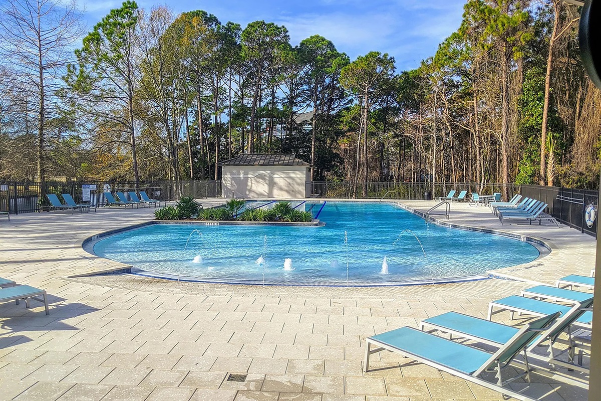 Phil Hummel resort pool at Sandestin