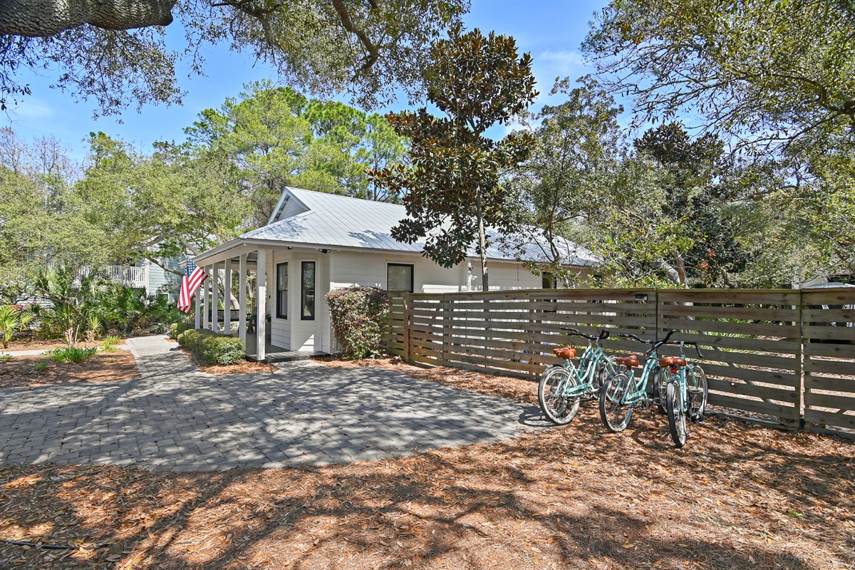Exterior view with bike-friendly access