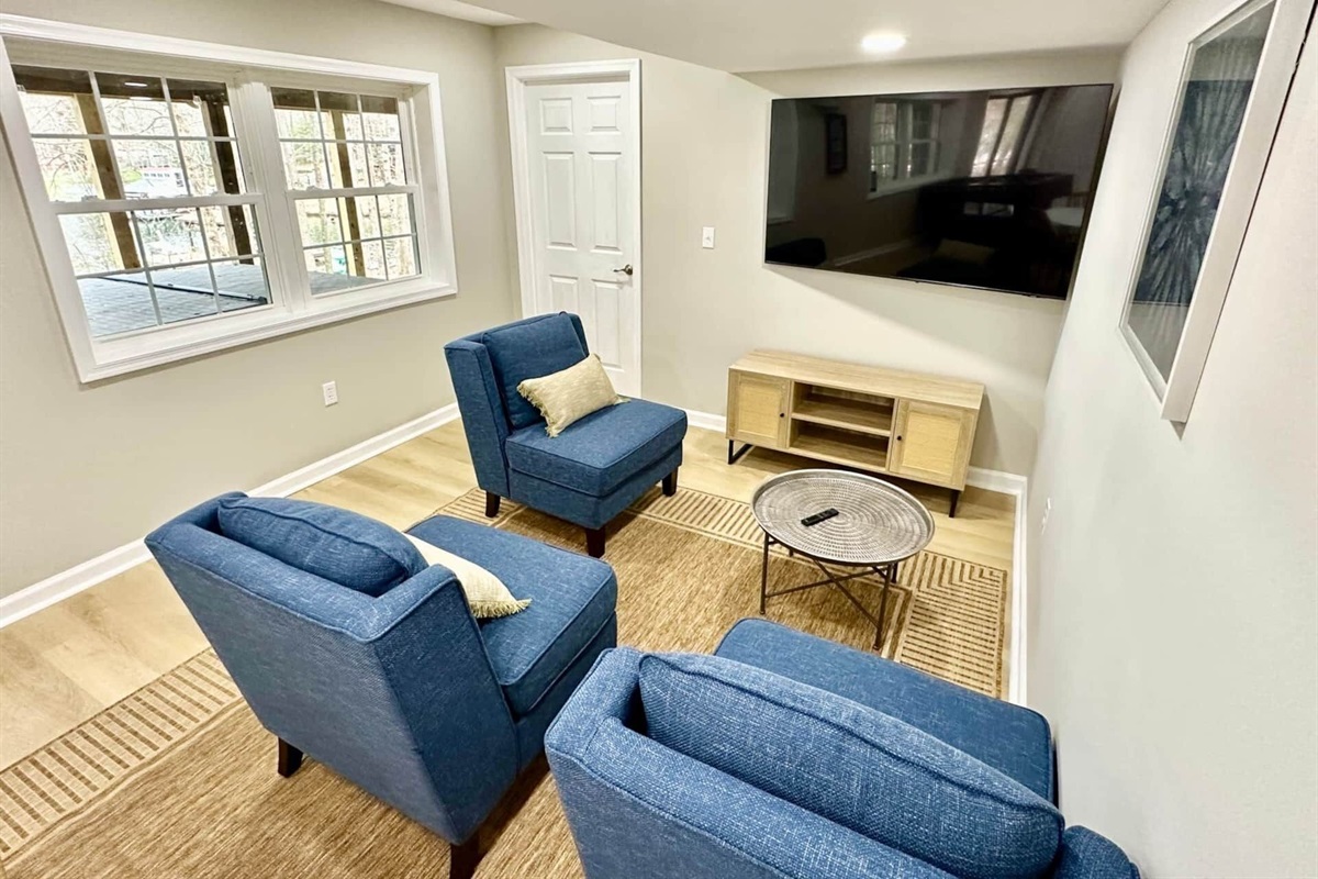 Living area-Basement