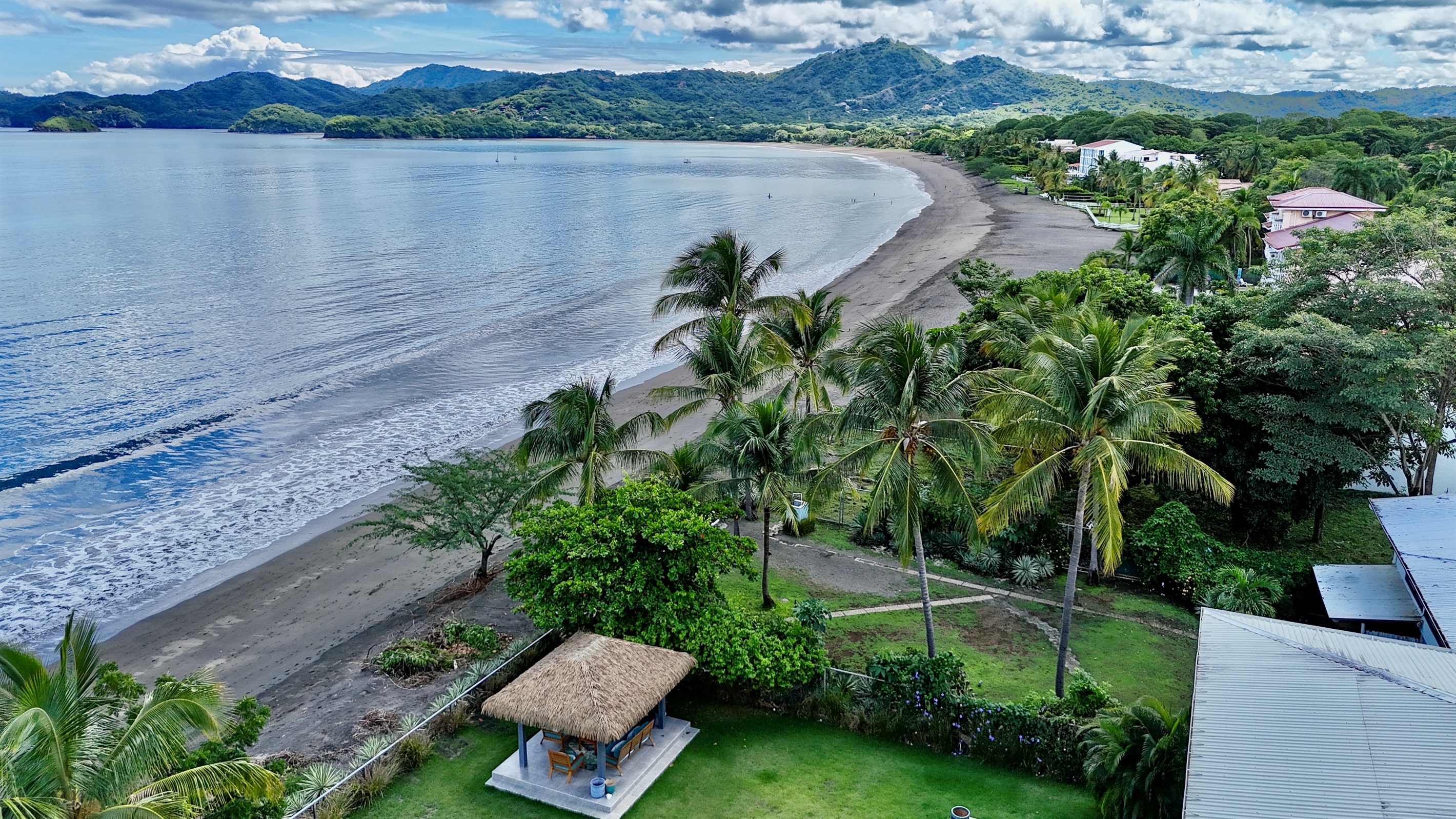 Location on Beach of Villa