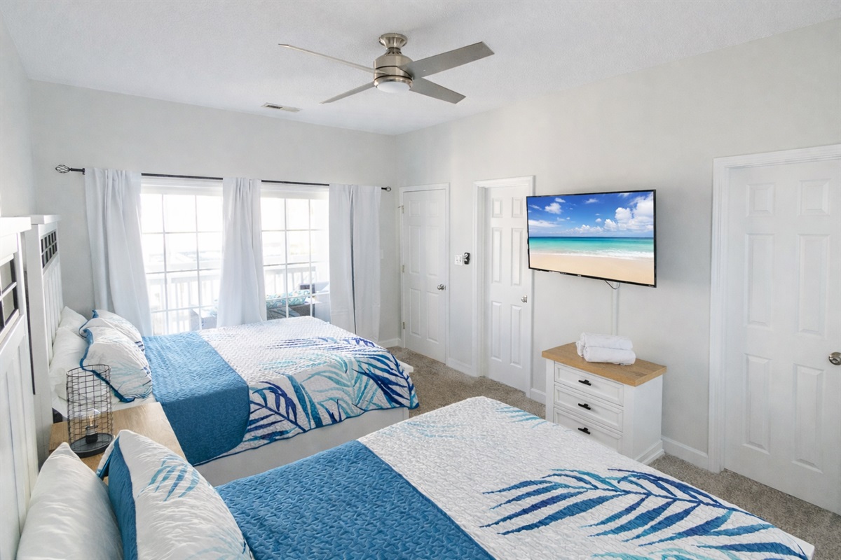 End your sunny day curled up in bed with your favorite show