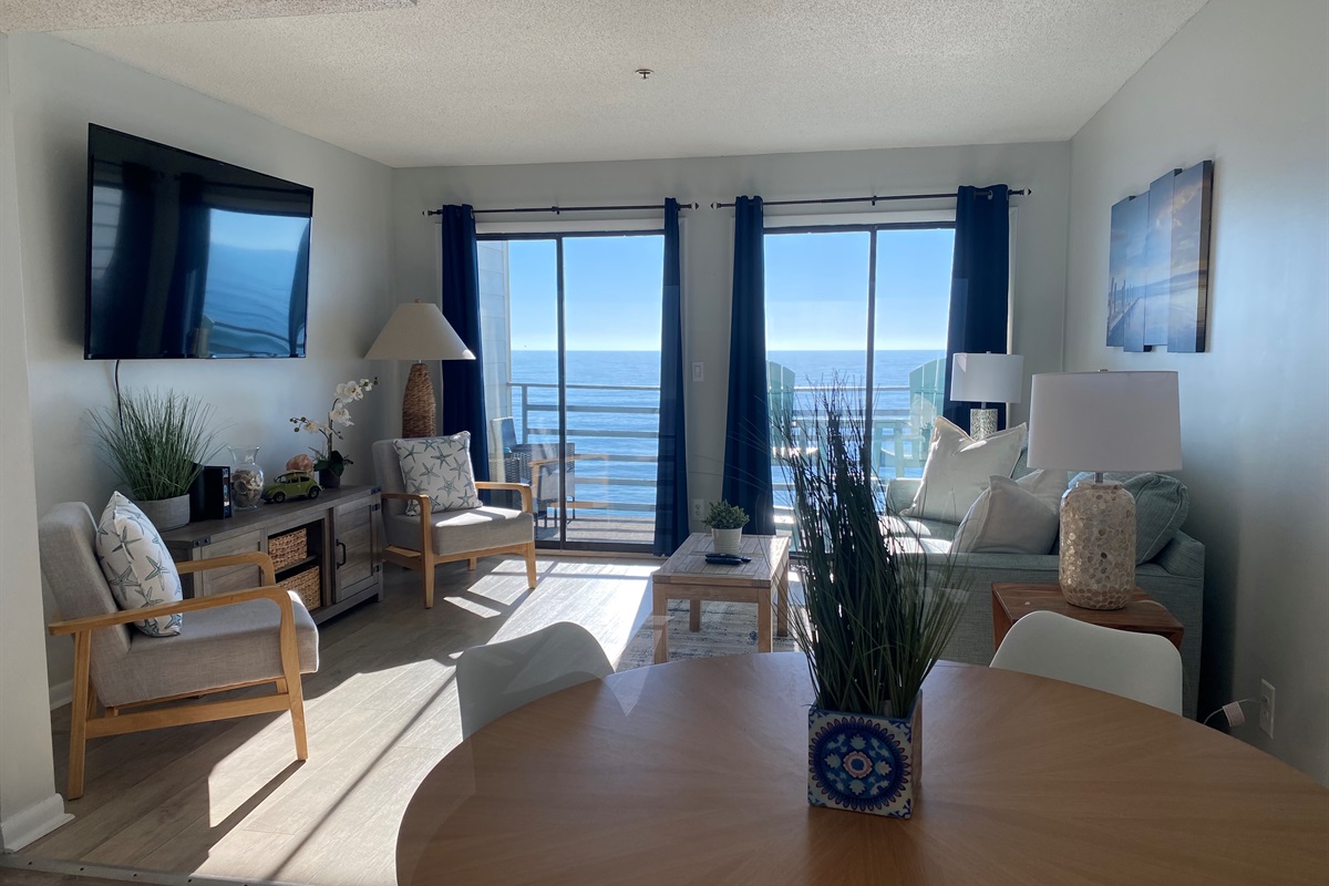 Living Room with sofa bed