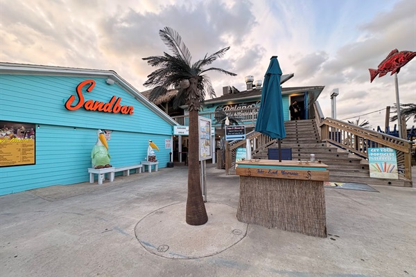 The West End Marina Restaurant has delicious coastal food with a Cajun flair. Great views!