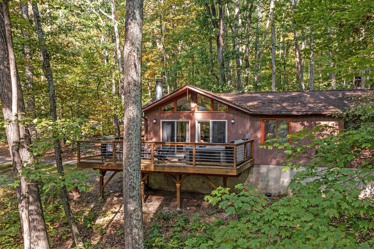 Welcome to your perfect mountain getaway! Tucked away in the peaceful woods of a friendly community, this is an ideal place to unwind - while still being close to downtown Berkeley Springs.