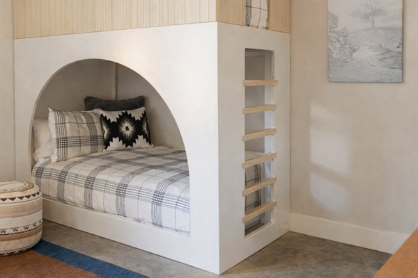 Adorable bunk nook perfect for kids