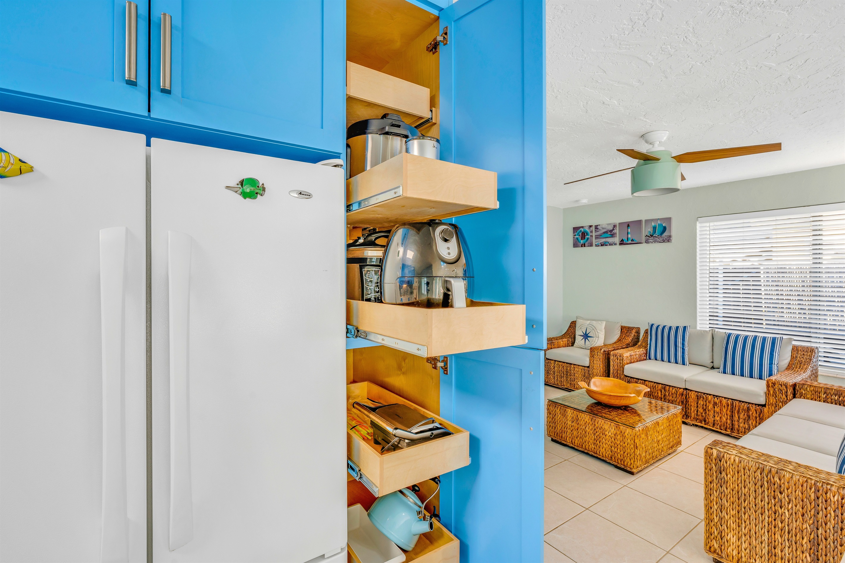 An air fryer, pressure cooker, toaster, and more making cooking a breeze.