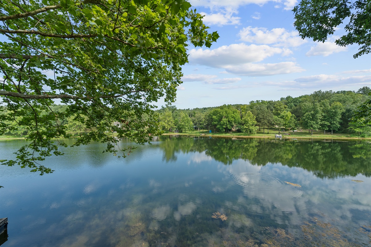 Gotta love that clear water on the lake!