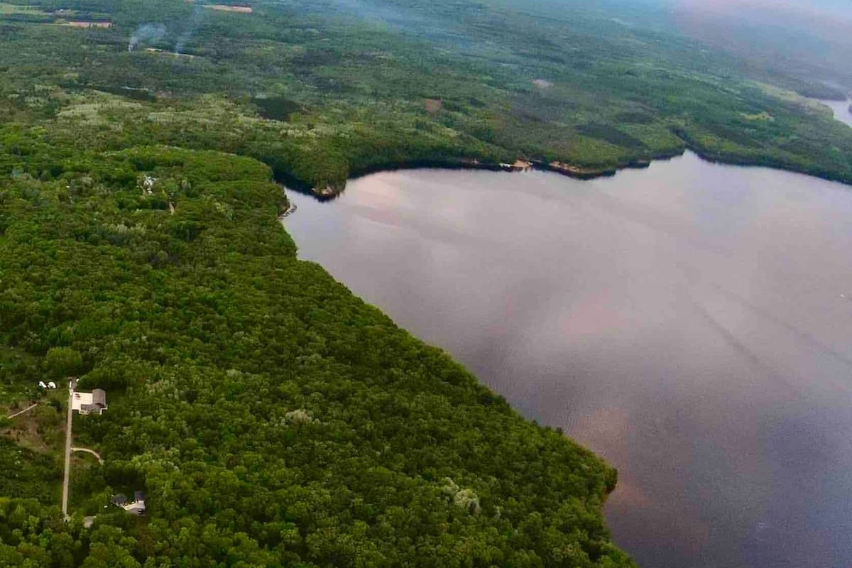Drone Lake View