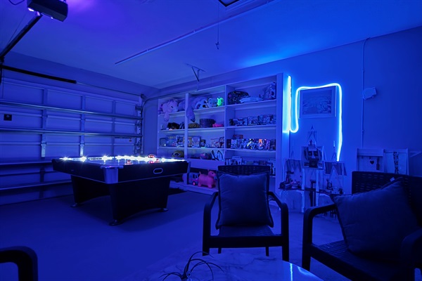 Indoor game room with arcade-style fun