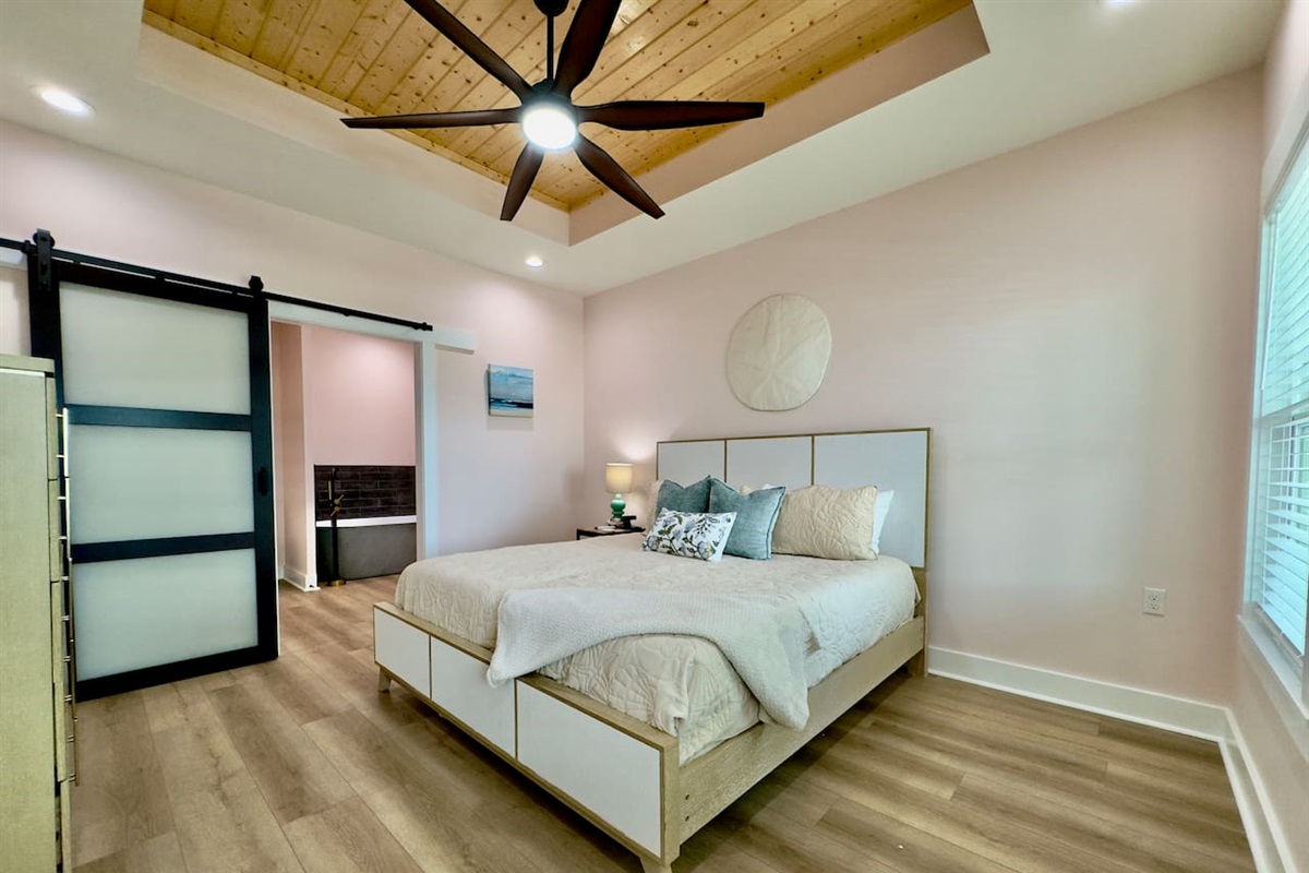 Enjoy a peaceful retreat with comfort and simple elegance.